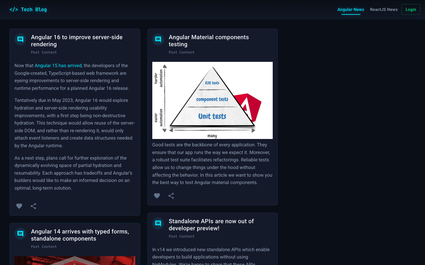 Technical Blog